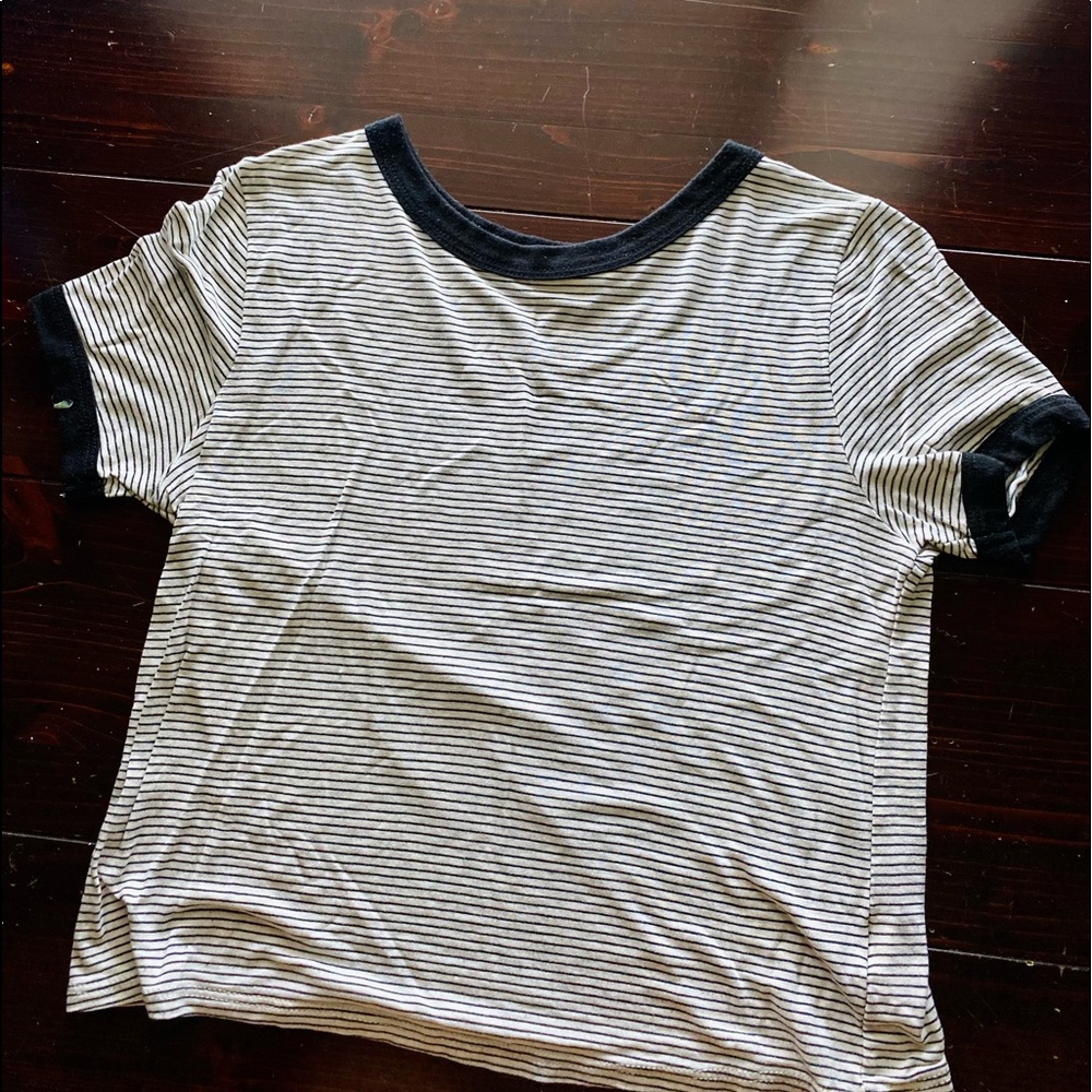 LA Hearts Striped Tee